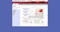 Desktop Screenshot of americanfoamrubber.com